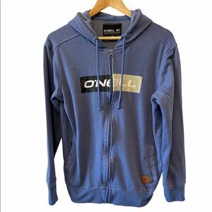 ONEILL Graphic Zip Up Hoodie with Pockets S